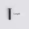 M4*8 10 12 14 16 18-50mm TC4 GR5 Titanium Alloy Torx Flat Countersunk Screw Bolt for Bike Bicycle Road Bike Multiple Colors