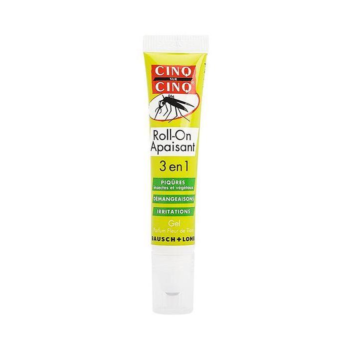 Cinq sur cinq roll-on apaisant 3 en 1 - 7ml