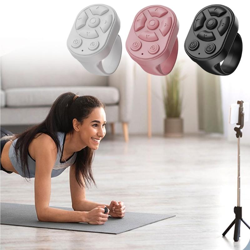 Remote Control for Page Turner Camera Video Recording Remote Scrolling Page Turner Clicking for Mobile Phone