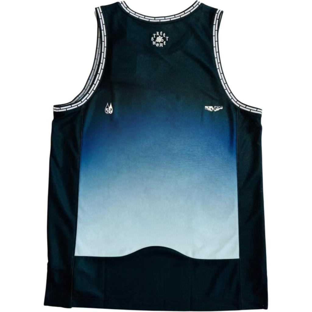 Li Ning Anti-Five Series Round Neck Pullover Casual Gradient Basketball Vest Men Vests Black AAYT605-1