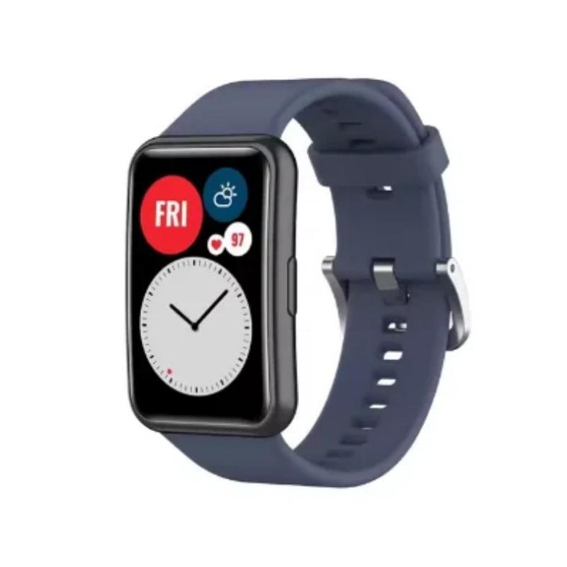 Sport band for Huawei Watch Fit TIA-B09 strap Replacement Silicone Bracelet Smart Accessorie for huawei watch fit band with tool