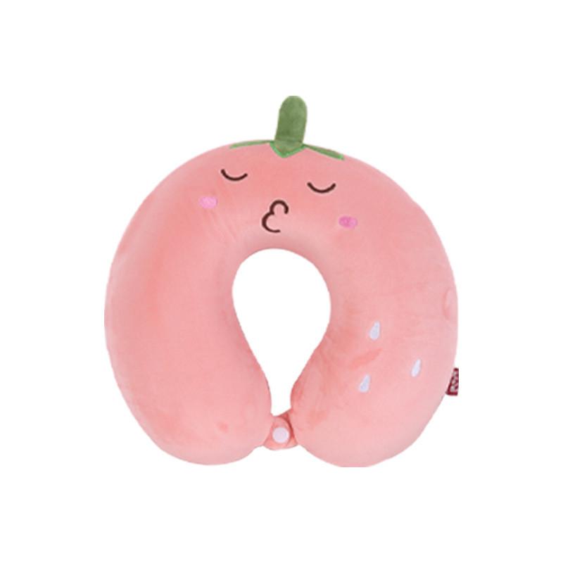 Unicorn Kids U Shape Pillow With Memory Foam And Soft Elastic Cover For Rest