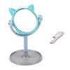 Delicate 1:12 Scale Doll House Dressing Mirror with Comb for Miniature Scene Setting Bedroom Display Doll Accessories