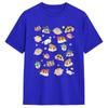 School Friends Crayon Shin Chan T-Shirt Summer Y2K Retro T Shirts 100 Cotton Tshirt For Mens Short Sleeves Clothing