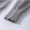 Bestseller Europeo e Americano 2025: Cardigan con zip a maniche lunghe in stile maglia casual