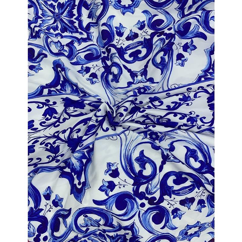 Summer Women's Dress Fashion One Neck Bohemian Print Dresses