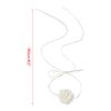 Flower Collar Chain Gothic Choker Exaggerated Necklace Jewelry Women Girl Banque