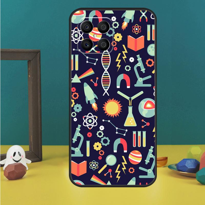 Symbol Math Science Physics Formulas Case For Honor 200 Lite Magic 7 6 5 Pro Honor X9c X9b X9a X8b X8a X8 X9 50 70 90 Lite Cover