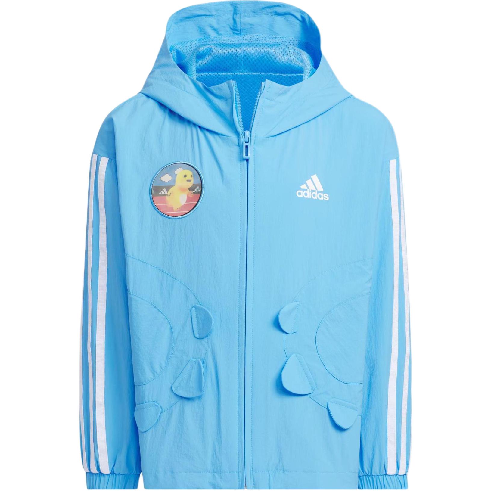 Adidas x NAILONG,LIANMINGKUAN Jackets & Coats Nailoong Woven Jacket Blue Kids  JF1364 104