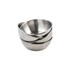 Stahl-Saucenschälchen Geschirr Haushaltsartikel Speisen-Snackschale Kleine Schüssel Saucenteller Gewürzschale