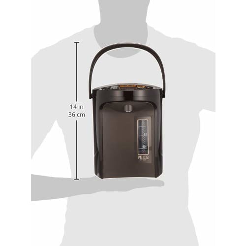 Zojirushi Electric Pot 2.2L Yuyu Energy Saving High Grade 5 Temperature Settings Brown CV-GA22-TA