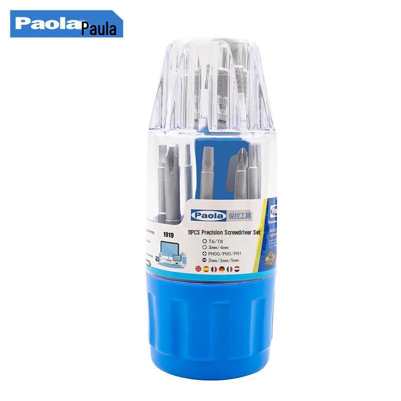 Paola 11-in-1 Magnetic Screwdriver Set