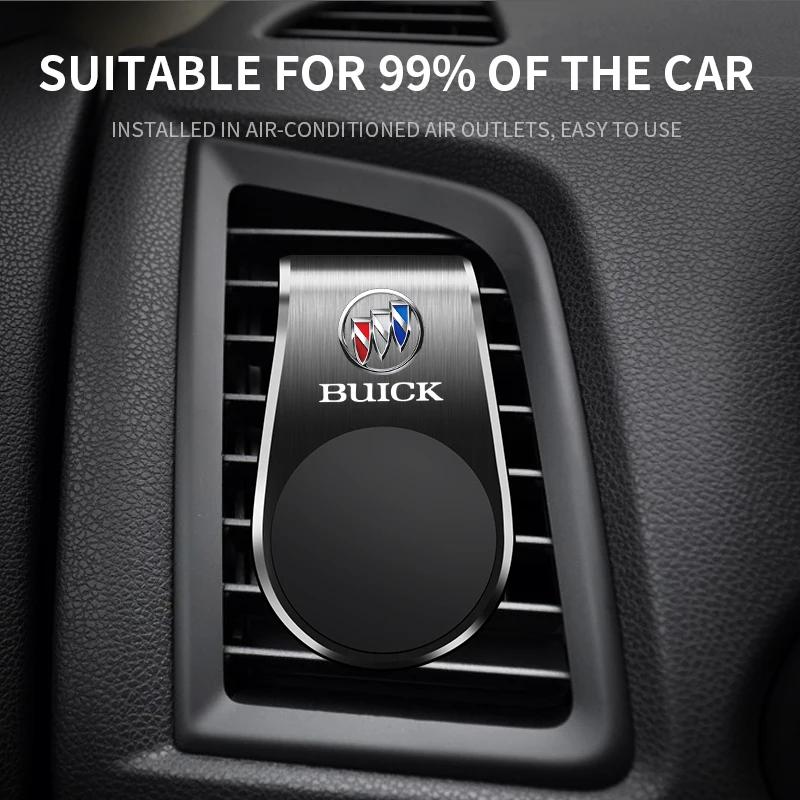 RFG3 Magnetic L-Type Universal Phone Holder in Car Phone Stand Clip For Buick Encore enclave royaum Park Avenue Envista GL8 GL6
