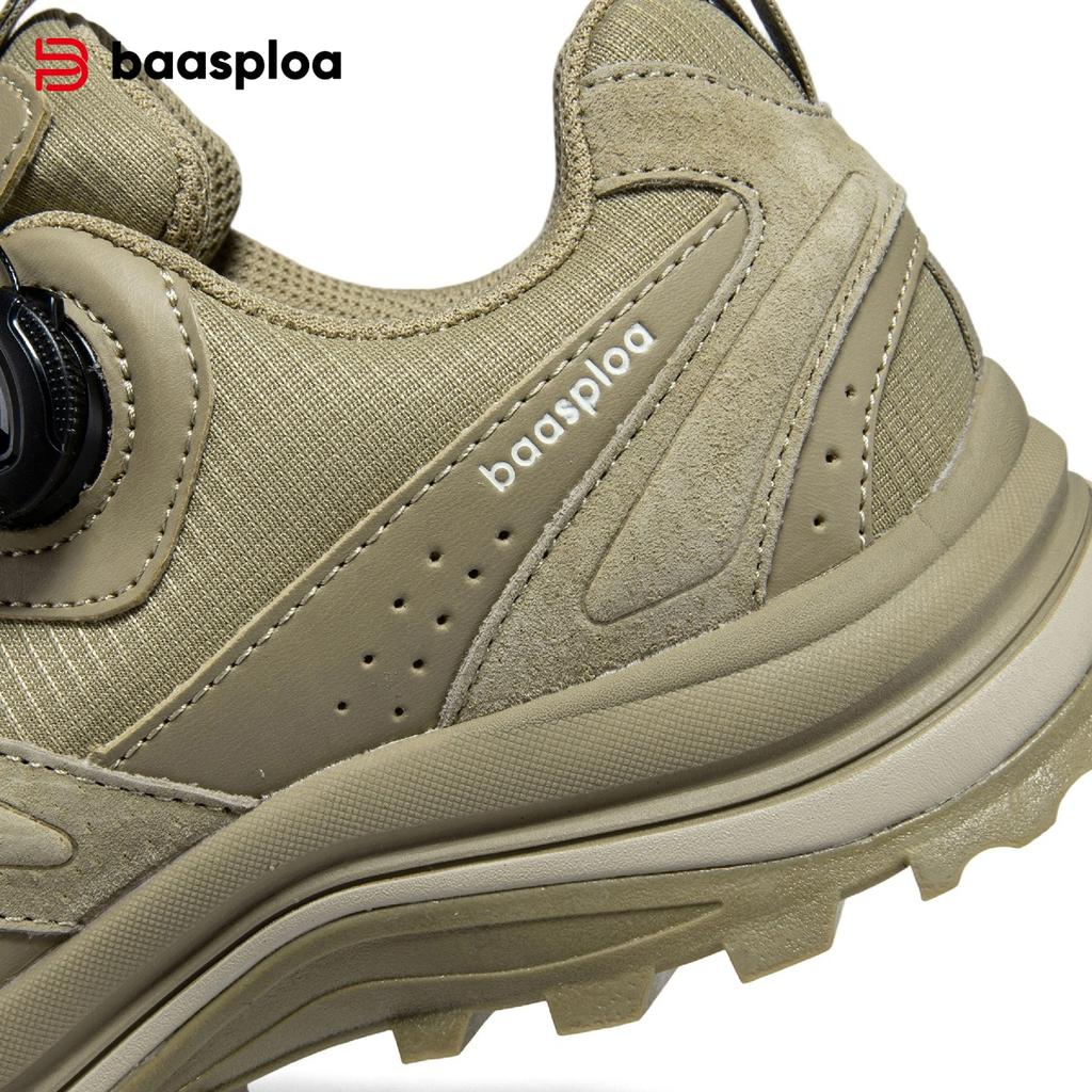 Men's Hiking Boots Outdoor Shoes Swivel Buckle Non-slip Lightweight Hiking Shoes Men's Non-slip Sports Shoes Breathable Cross-country Running Shoes