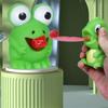 Dino-/Froschform Spielzeug mit einziehbarer Zunge Squeeze Stressabbau Spielzeug Lustige Fidgets Langsam aufsteigendes Spielzeug Kindergeschenk