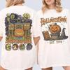 Halloweentown Est 1998 Vintage Spooky Pumpkin Halloween Horror Tee Shirt Unisex T-Shirt