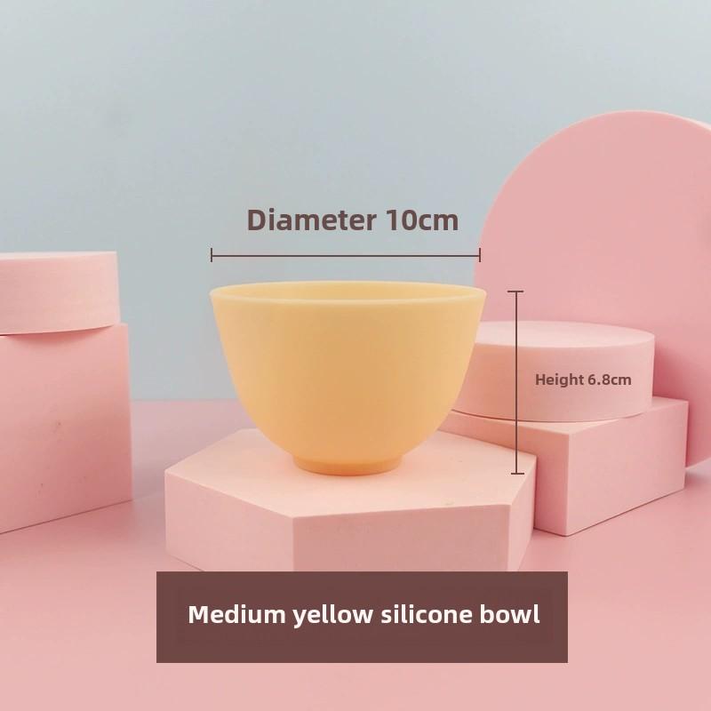 

1 medium silicone mask bowl DIY mask tool soft film bowl film mixing bowl beauty tool