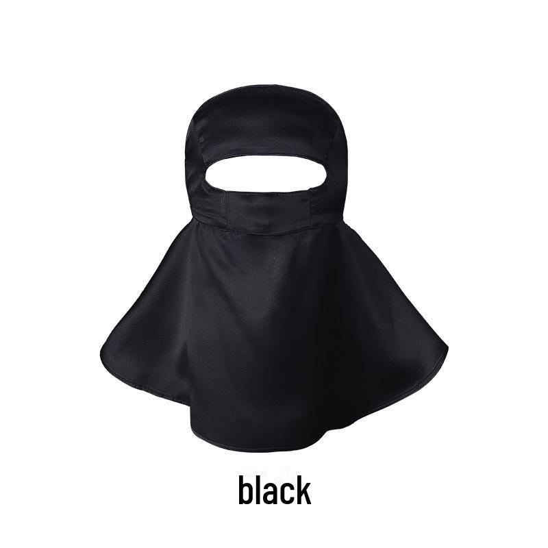 Silk Butterfly Embroidered Sunshade Mask: Lightweight, Breathable, 3D Design, 100% Mulberry Silk for Summer Outdoors