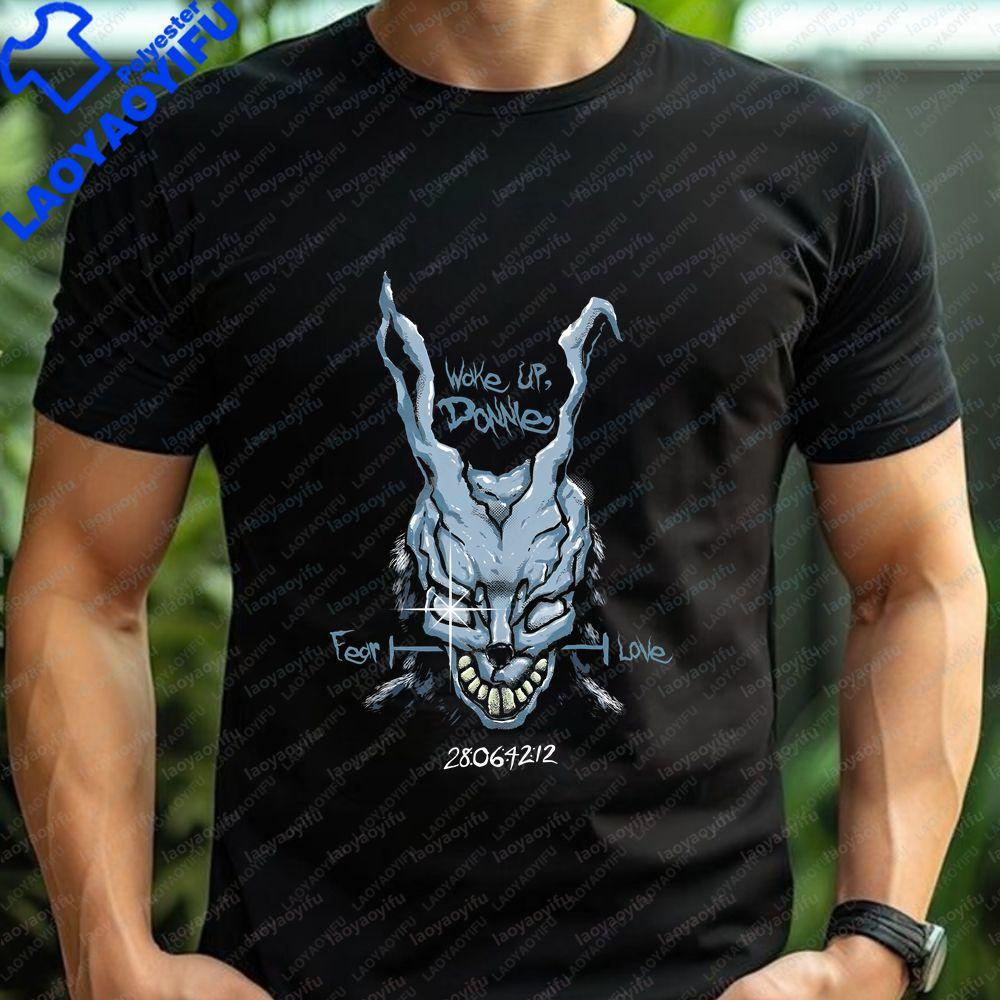 Donnie Darko Summer Trend Urban Casual ShortSleeved Unisexs and WoUnisexs Universal Pattern LargeSized Comfortable TShirt