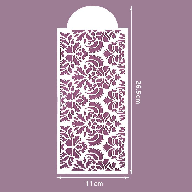 Fondant Cake Mesh Stencil Stamps Stencils Embossing For Decorating Tool Plastic Spray Mold Cookies Chocolate Drawing Painting