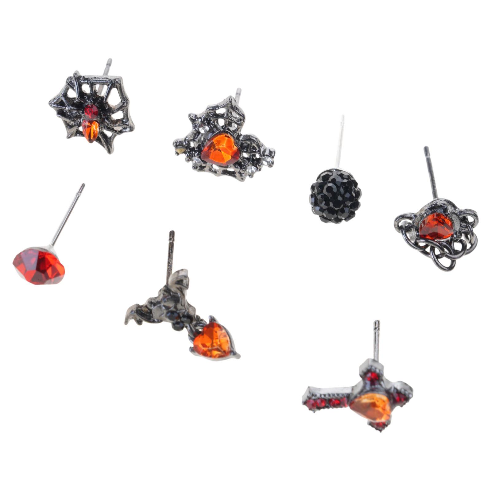 

7 шт. Коллекция серег из экологически чистого материала Модный набор ушных украшений Серьги для повседневной носки и особых случаев