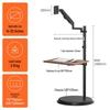Lai Cai Adjustable Floor-Standing Monitor Stand