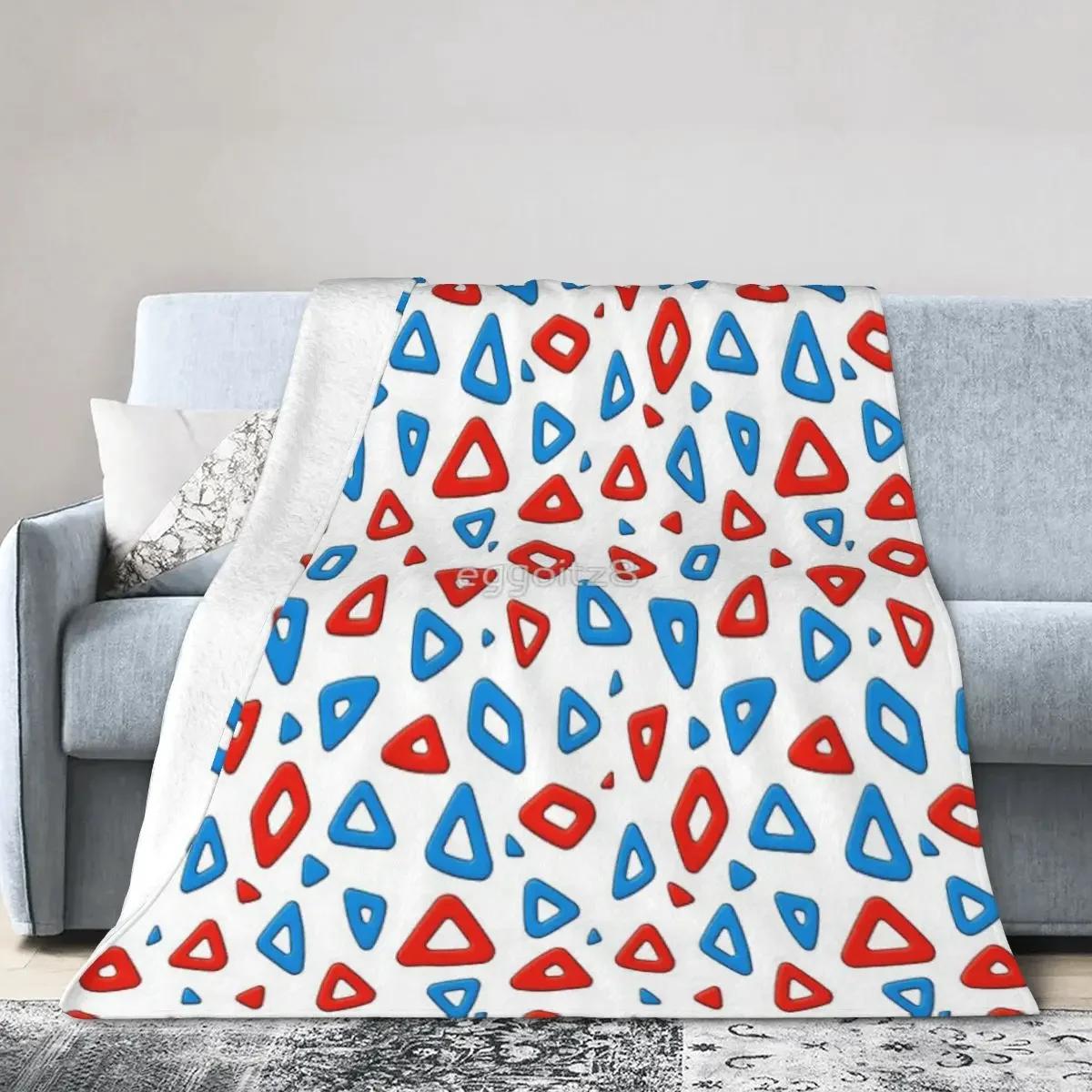 Togepi Stains Blanket, Facecloth Blanket Retro Camping AntiPilling Customizable 75cmx90cm
