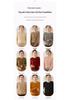 2024 Autumn/Winter Women's Round Neck Cashmere Cable Knit Cardigan - Korean Style Loose Slimming Coat