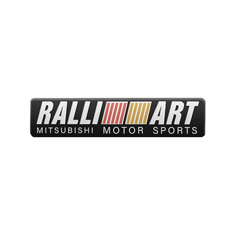 Für Mitsubishi Ralliart Lancer 10 9 EX Outlander ASX L200 3D Aluminium Autoaufkleber Emblem Karosserie Kofferraum Heck Aufkleber Zubehör