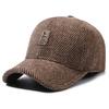 LILANG Men's Winter Wool Earflap Baseball Cap