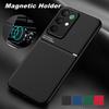 Robuste Anti-Rutsch-Hülle für Realme C85 Pro C85 5G Schutzhülle Magnetischer Halter Coque Fundas Capa
