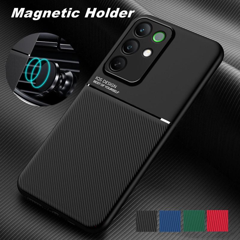 Robuste Anti-Rutsch-Hülle für Realme C85 Pro C85 5G Schutzhülle Magnetischer Halter Coque Fundas Capa