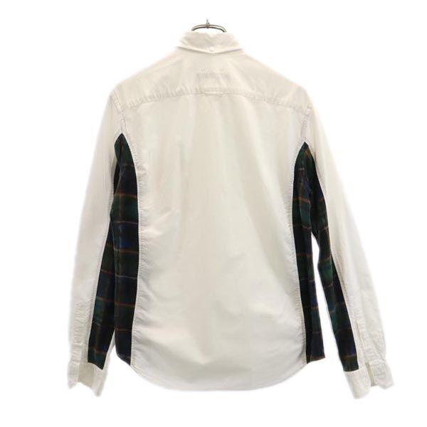 SOPHNET. made in Japan Check switching Long sleeve Button down shirt M Men's Used