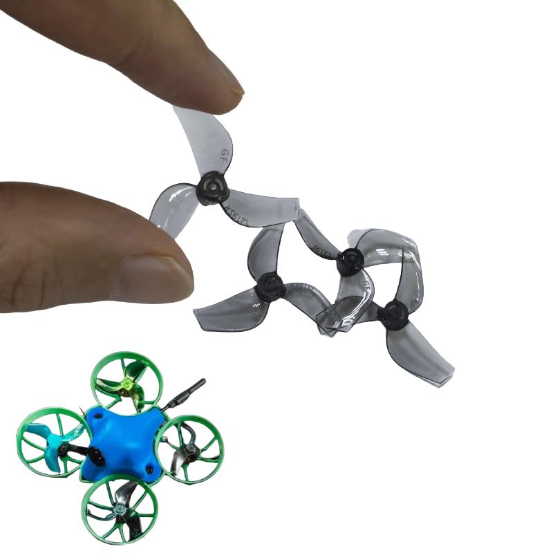 4Pcs 3-Leaves Ultra-Lightweight Prop Cw Ccw 1219S 31Mm Propeller For Fpv Tinywhoop Micro Drone For 0702 29000Kv Motor Diy Part