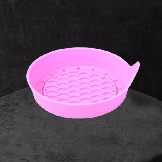 2 buc. sticle rotunde de apă din silicon Suport pentru pahare, culoare solidă, anti-alunecare, rezistentă la auz, covoraș pentru pahare din silicon Accesorii pentru interiorul mașinii