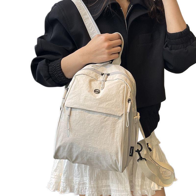 Lightweight Oxford Cloth Travel Backpack - Large Capacity, Casual & Fashionable Schoolbag
