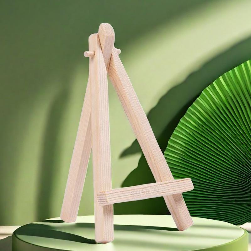 Handmade Solid Wood Clay Picture Frame for Creative Kindergarten DIY Projects