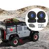 And Tires for 1/10 RC Crawler Car, Car Replacement, Sturdy Rubber, Aluminum Alloy, Accessories,