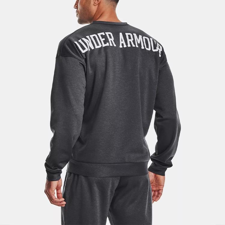 Under Armour Recover Loose Training Sweatshirt Men Tops Heather-Grey 1361757-001
