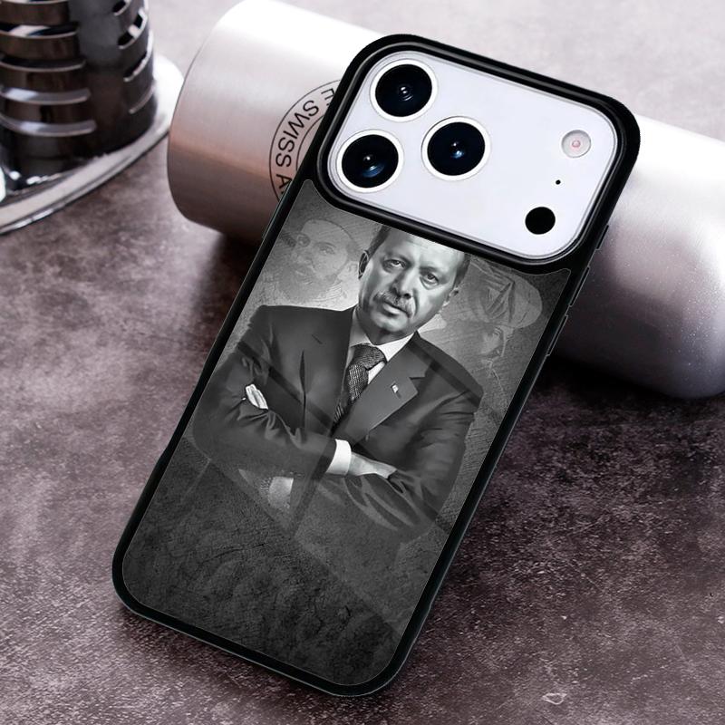 President Turkey Recep Tayyip Erdogan Soft Phone Case for iPhone 17 16 15 Pro Max Air 14 13 12 11 Plus Shockproof Capa Cover