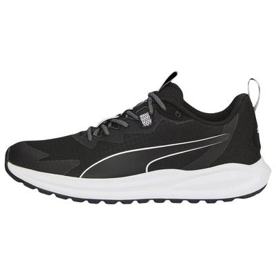 Twitch Runner Trail Unisex Black White Lifestyle Sneakers 376961-05