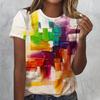 Vintage Oil Painting 3D Print T-Shirts Women Casual O-Neck Short Sleeve T Shirt Harajuku Tees Streetwear Y2k Top Female Clothing