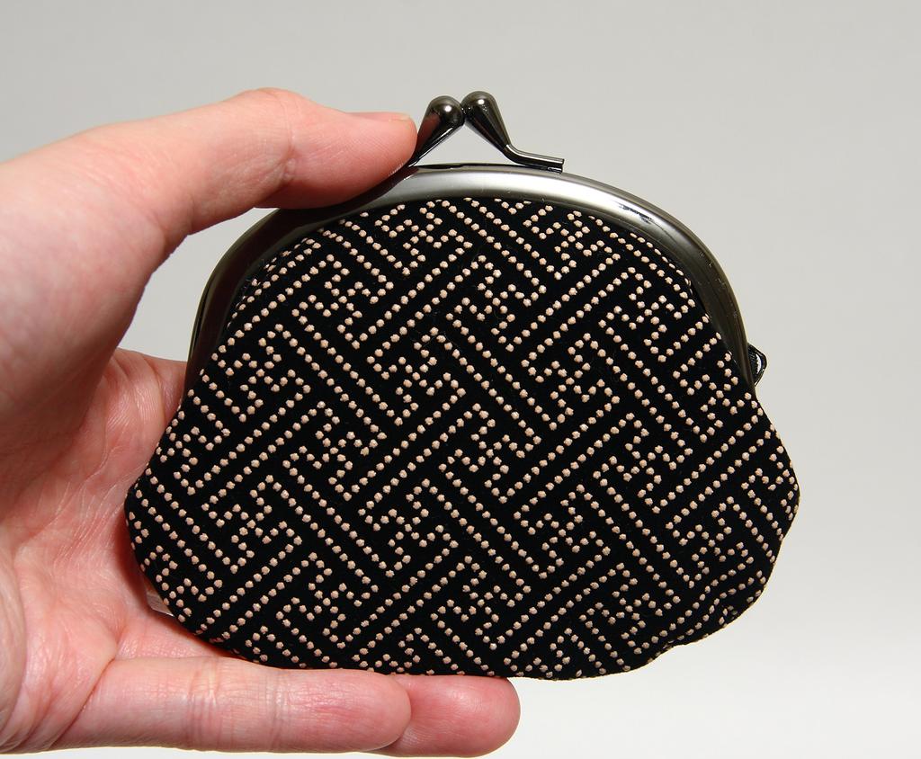 Hasegawa Coin Handcrafted by Kyoto Made In Japan Inden-style Purse, Artisans,