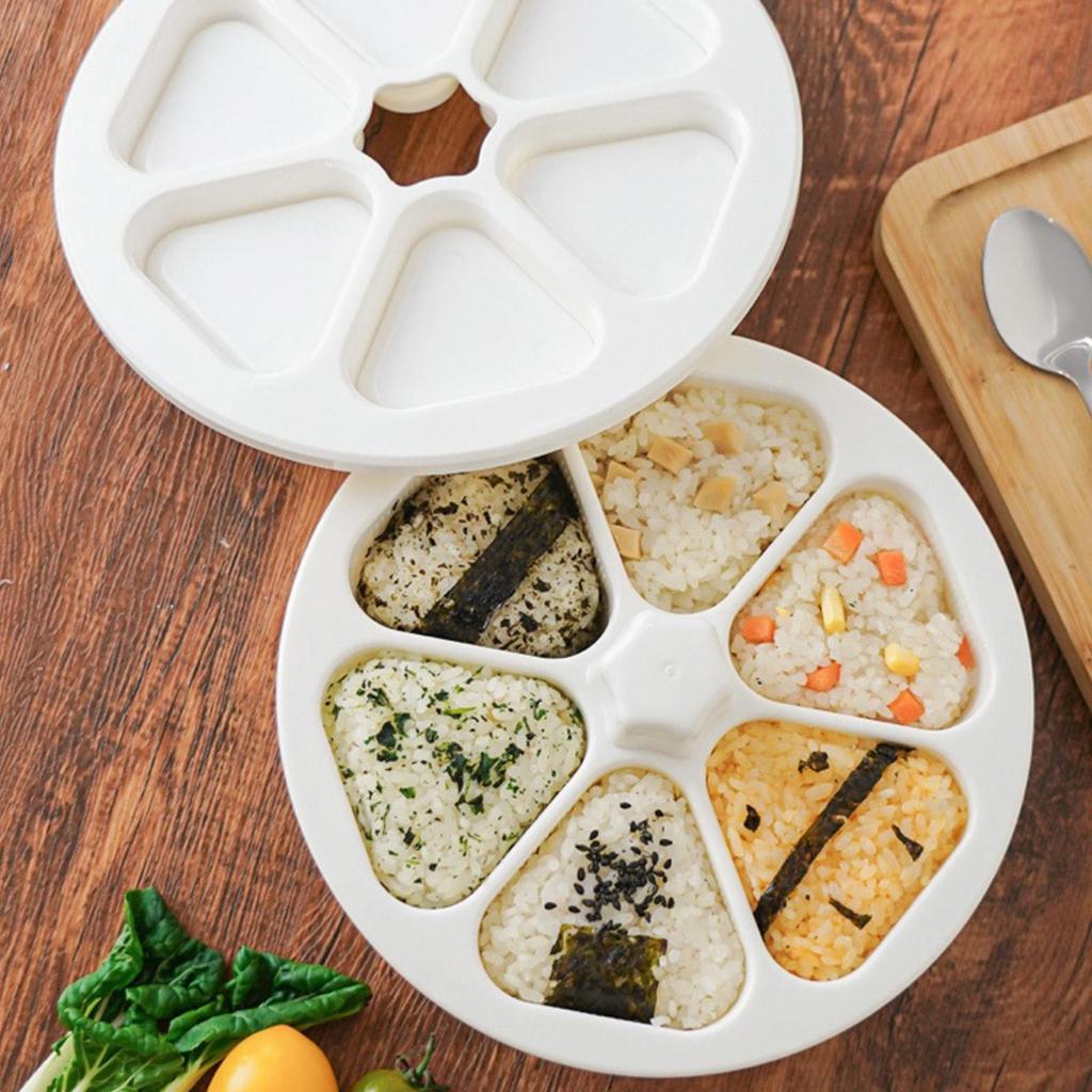 Onigiri Mould Triangle Bento Box Japanese Sushi Making Kit Sushi mold Sushi Press Maker Rice Ball Making Homemade