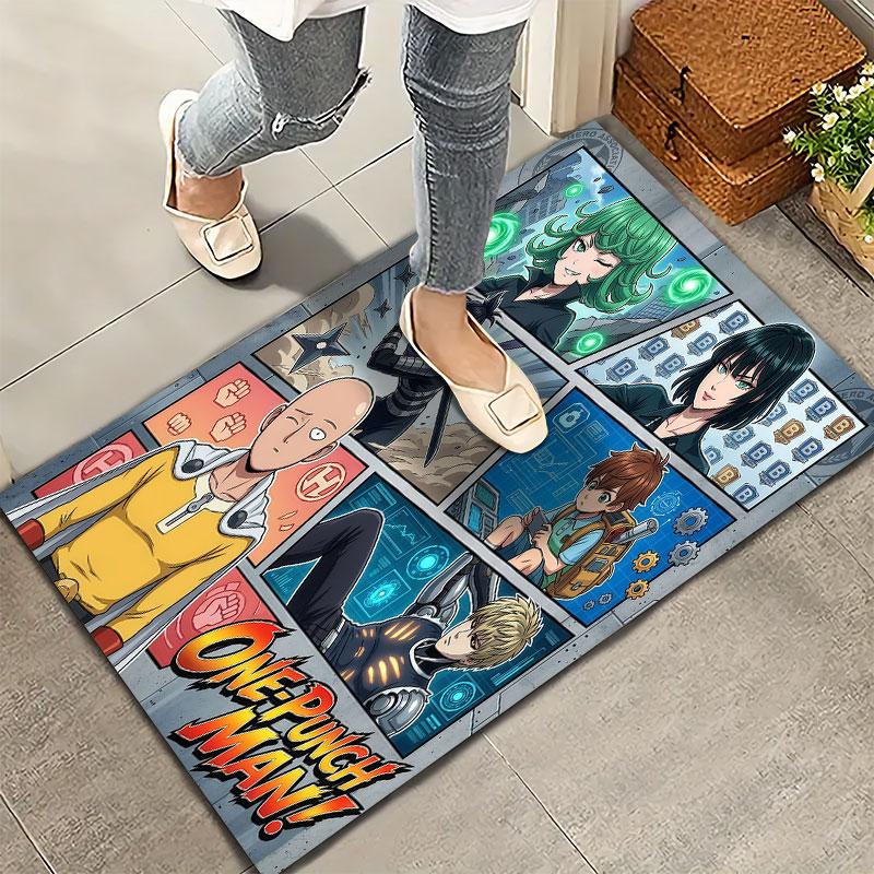 Onepunch Man Carpet Rug For Living Room Bedroom Home Sofa Decoration Kids Play Nonslip Floor Mat