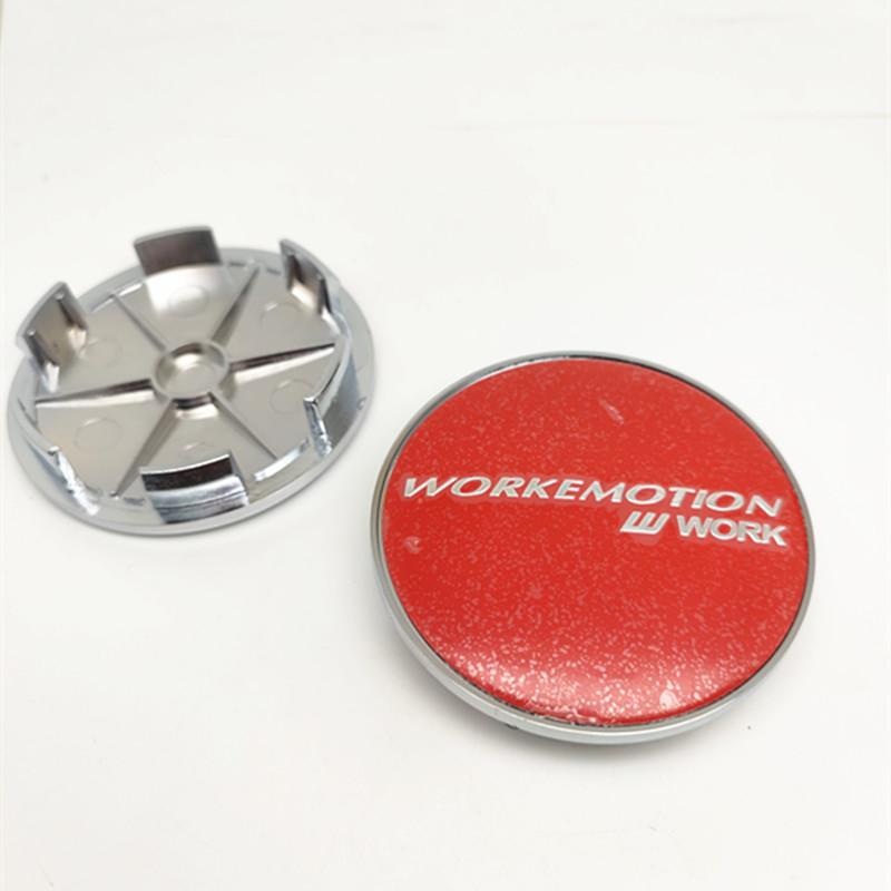 

4pcs 68mm Work Emotion Wheel Center Cap Hub Auto Rims Center Cap Cover Car Styling Accessories