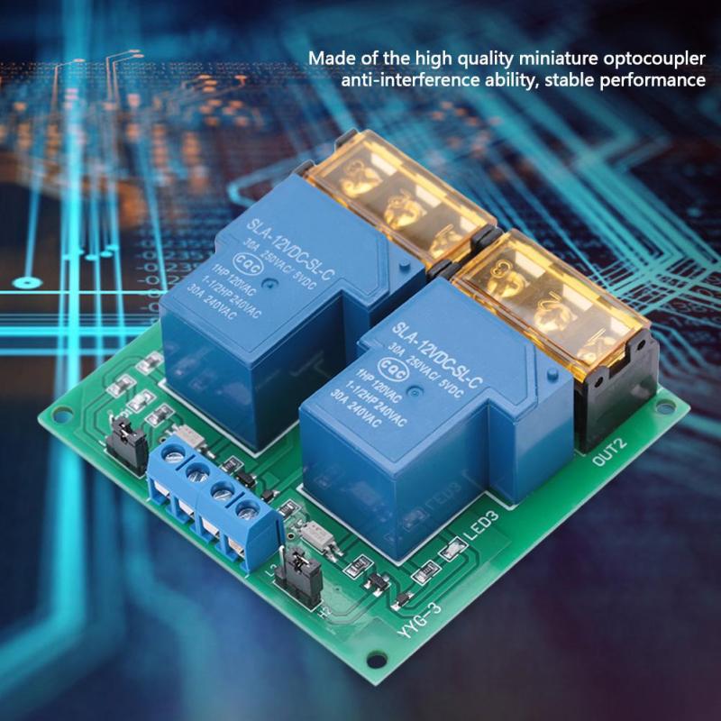 Buy High Power Two Way Bidirectional Optocoupler Isolation Relay Module