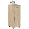Bathroom Cabinet with Drawers Sonoma Oak 30 x 35 x 80 cm
