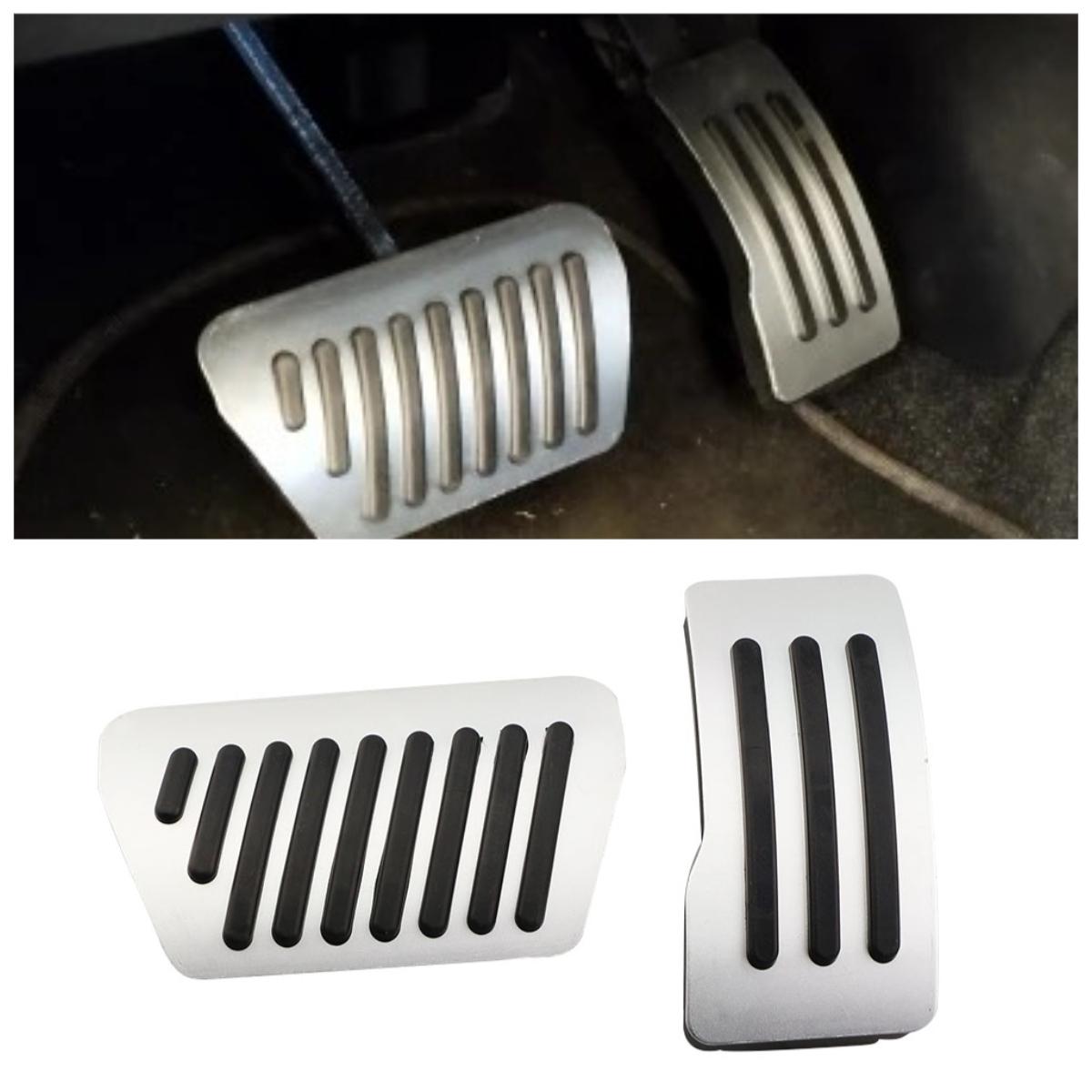 

AT Car Foot Gas Brake Pedal Cover for Mitsubishi Lancer Outlander ASX Pajero Eclipse Grandis FORTIS Zinger Accessories