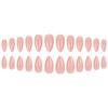 Short Press-On Nails Set With Floral Design Minimalist False Women Wearable Nail Tips In Multiple Colors